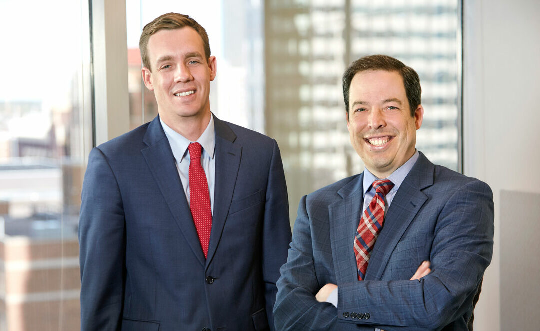 Jesse Beier and Cameron Kelly, Lommen Abdo Law Firm
