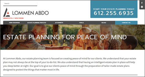 Main page of minnesotaestateplanningattorney.com