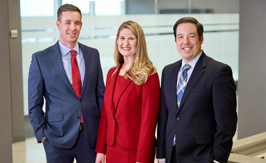 Lommen Abdo's New Shareholders in 2019: Jesse Beier, Lauren Nuffort and Cameron Kelly
