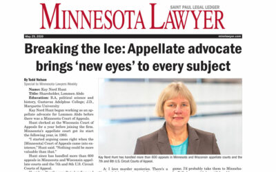 Breaking the Ice: Appellate Advocate Brings ‘New Eyes’ to Every Subject