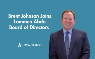 Brent Johnson Joins Lommen Abdo Board of Directors